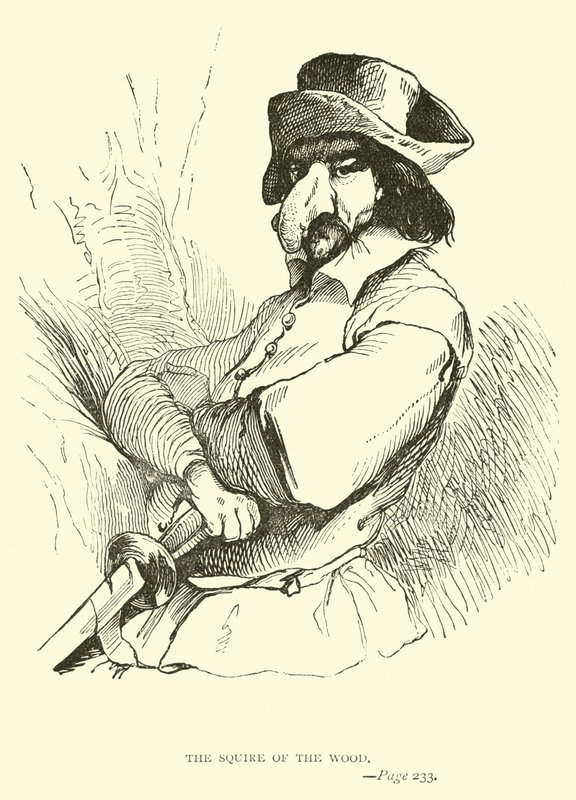 Ahşabın şövalyesi by John Gilbert