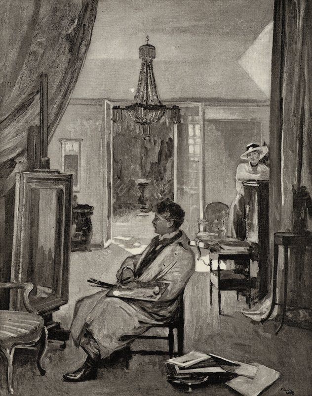 Patrick W Adam (lito) by John (after) Lavery