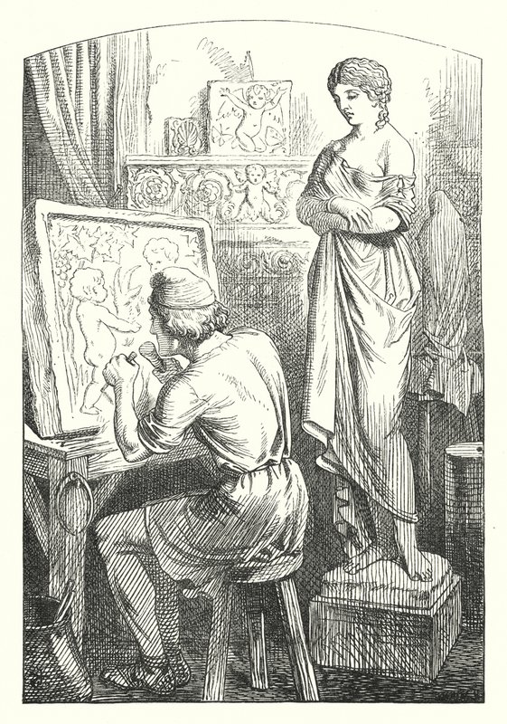 Clyte (gravür) by John (after) Tenniel