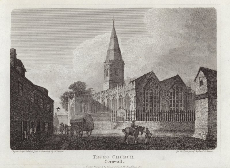 Truro Kilisesi, Cornwall by John Britton