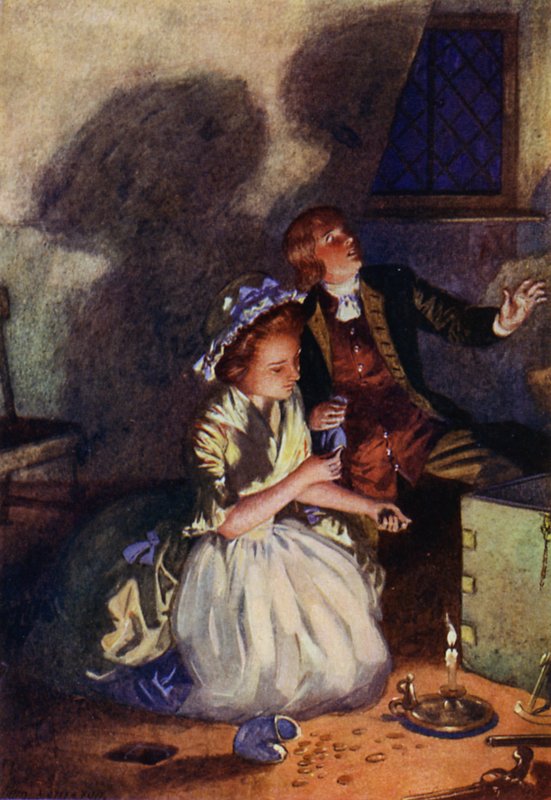 Hazine Adası için İllüstrasyon by John Cameron
