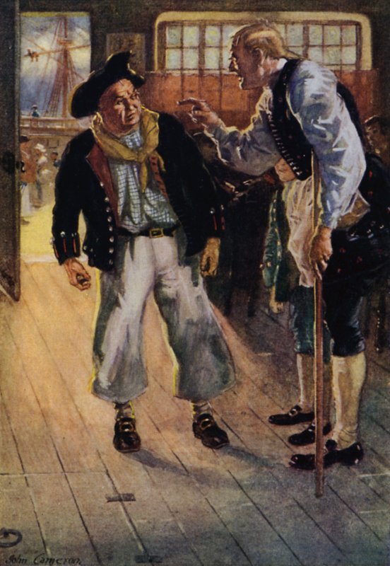 Hazine Adası için İllüstrasyon by John Cameron