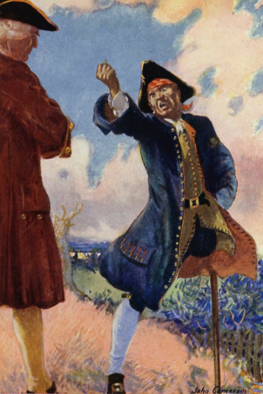 Hazine Adası için İllüstrasyon by John Cameron