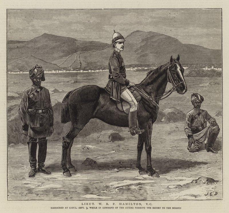 Teğmen WRP Hamilton, VC by John Charles Dollman