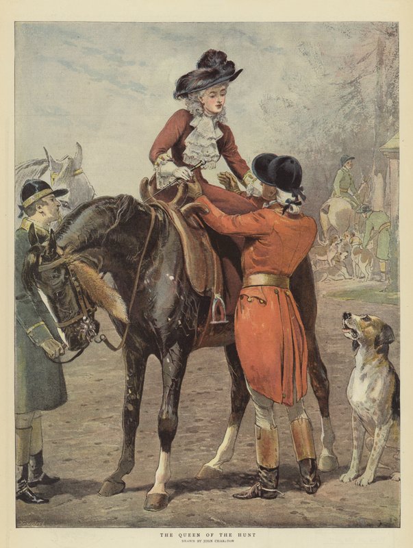 Av Kraliçesi (chromolitho) by John Charlton