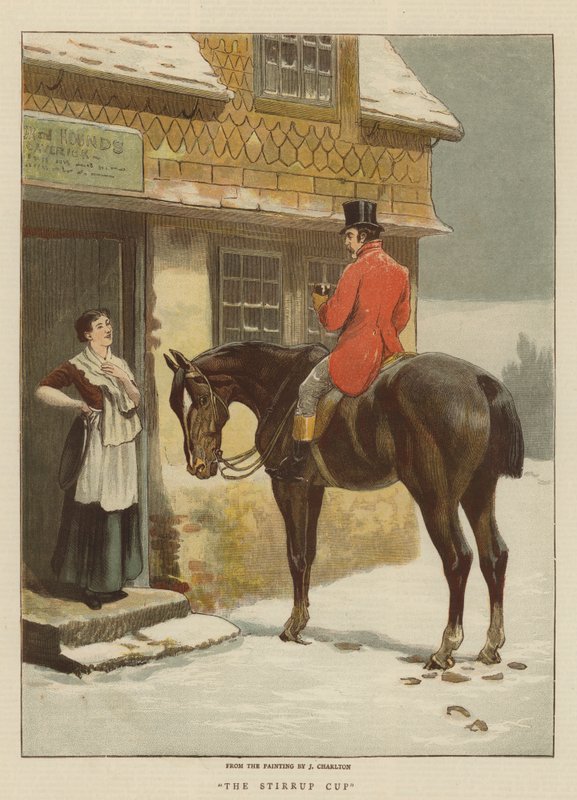 Üzengi Kupa (chromolitho) by John Charlton
