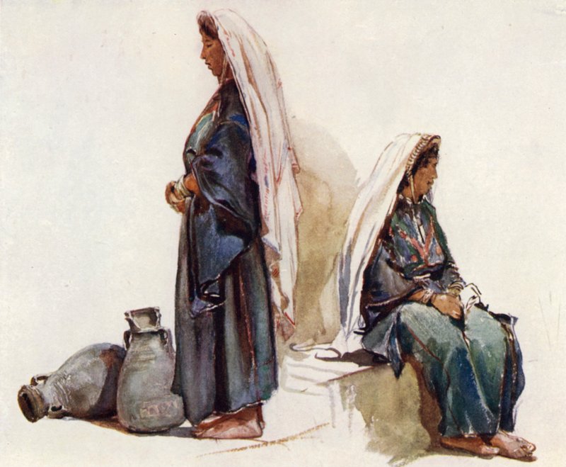 Suriyeli Köylü Kadın Çalışmaları by John Fulleylove