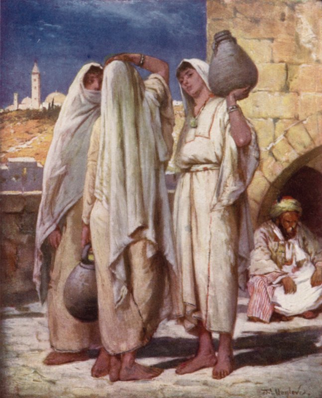 Çeşmede Suriyeli Kadınlar by John Fulleylove
