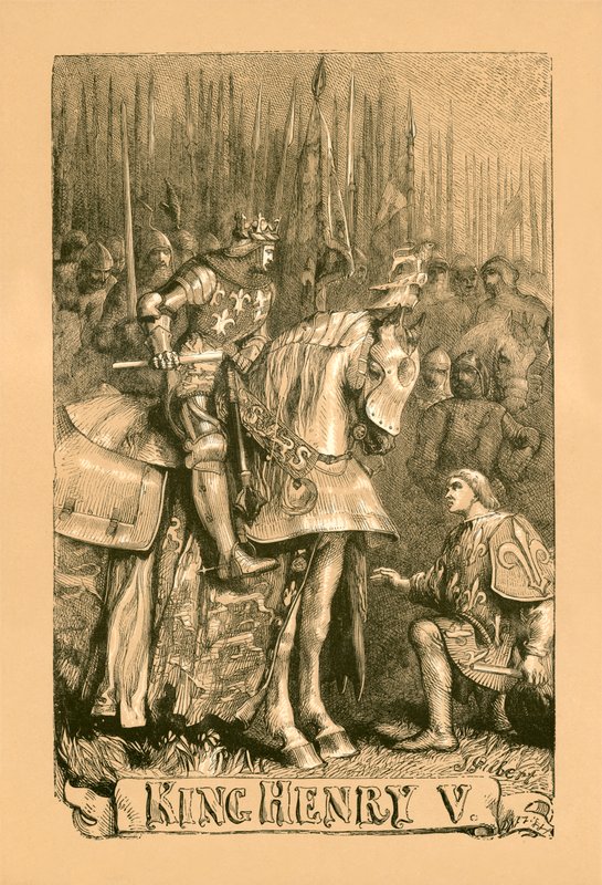 Kral Henry V by John Gilbert