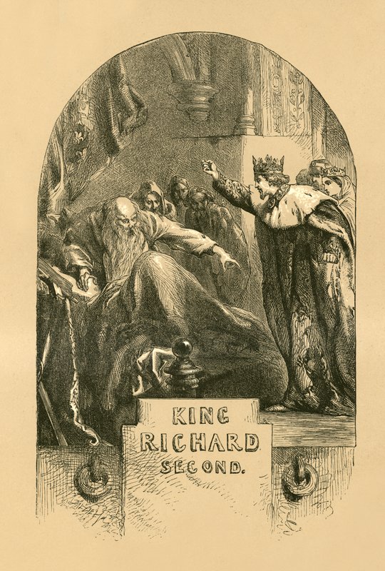 Kral II. Richard by John Gilbert