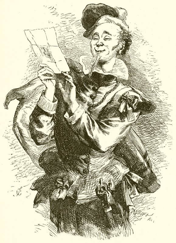 malvolio by John Gilbert