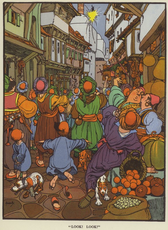 "Bak bak!" (renkli taş) by John Hassall