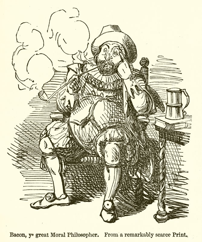 Bacon, Ye Büyük Ahlak Filozofu by John Leech
