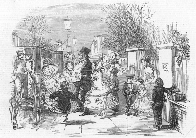 pantomime gitmek by John Leech
