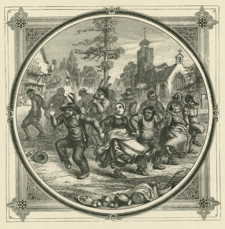 Sakat her zaman dansı yönetecek (gravür) by John Leighton