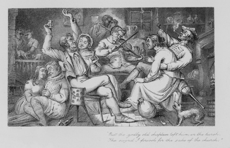 Robert Burns: Neşeli Dilenciler (gravür) by John Moyr (attr.to) Smith
