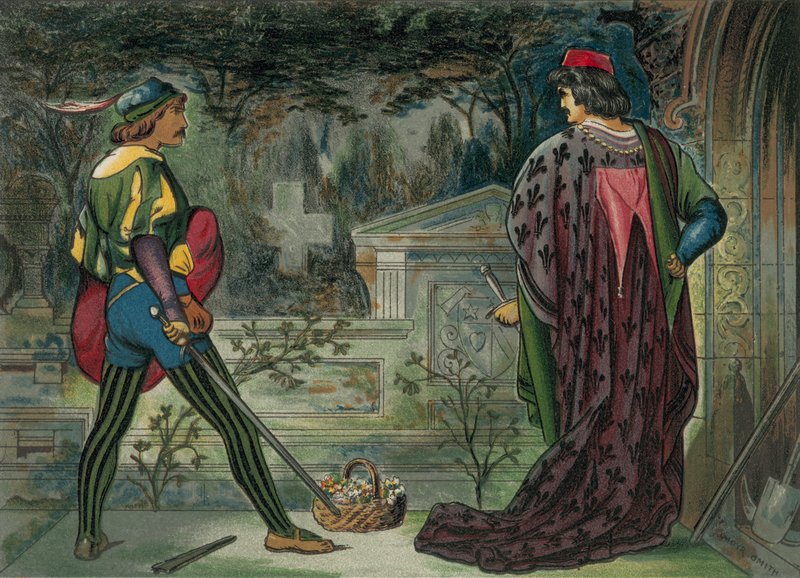 Romeo ve Juliet by John Moyr Smith
