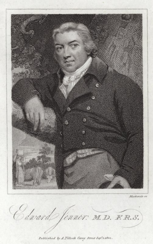 Edward Jenner by John Raphael Smith