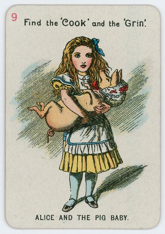 Alice ve Domuz Bebek by John Tenniel