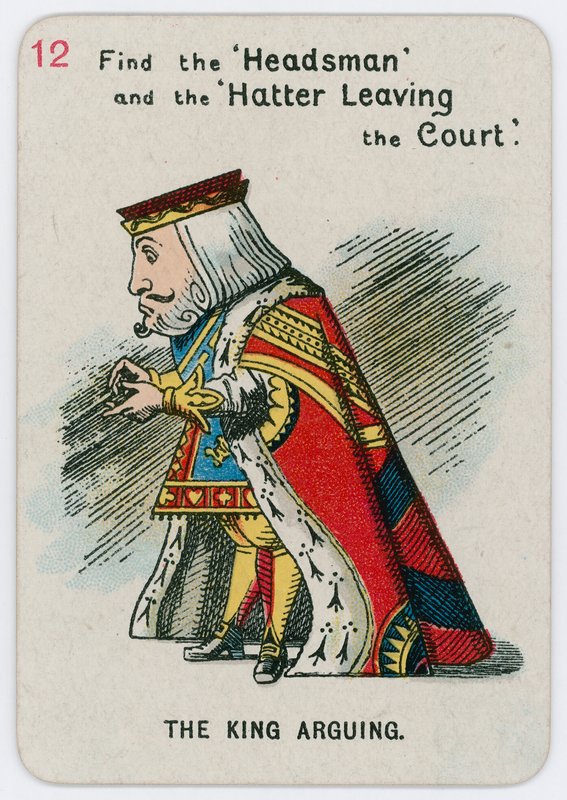 tartışan kral by John Tenniel