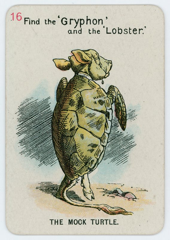 Sahte Kaplumbağa by John Tenniel