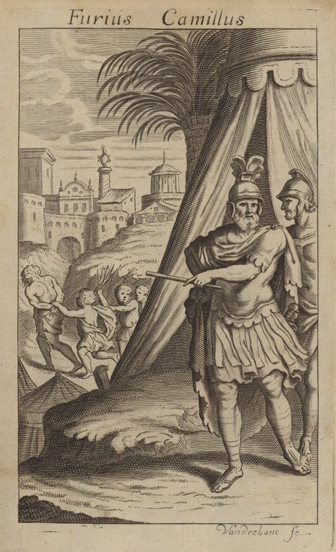 Marcus Furius Camillus, Romalı asker ve devlet adamı by John Vanderbank