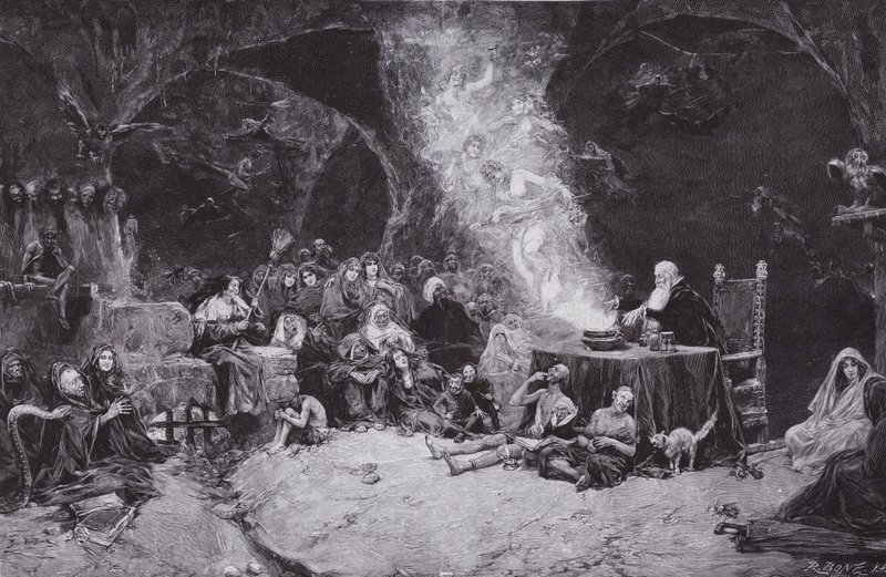 Cadılar" Şabat by Jose Benlliure y Gil