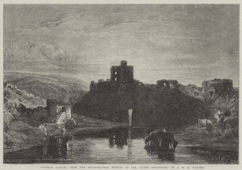 ನಾರ್ಹಮ್ ಕ್ಯಾಸಲ್ ಟರ್ಕ್ by Joseph Mallord William Turner
