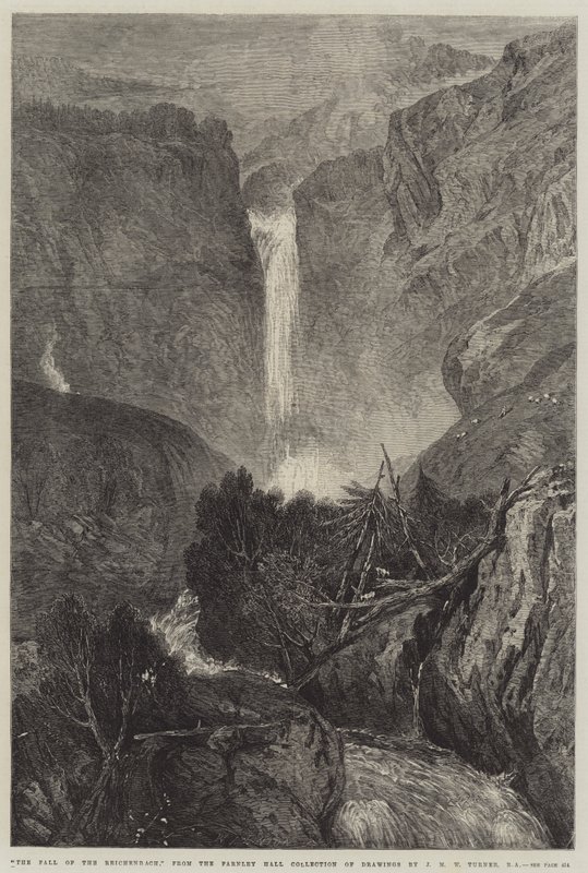 ರೀಚೆನ್‌ಬಾಕ್ ಟರ್ಕಿಯ ಪತನ by Joseph Mallord William Turner
