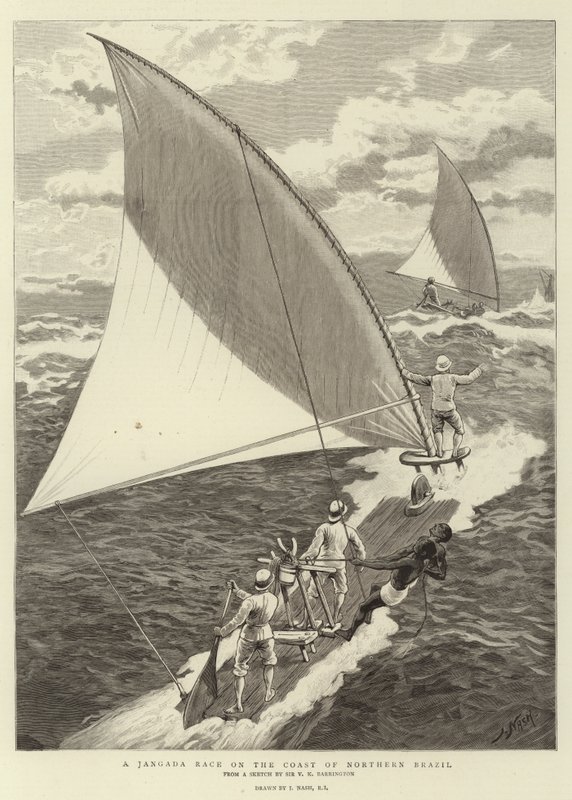 ಉತ್ತರ ಬ್ರೆಜಿಲ್ ಟರ್ಕಿಯ ಕರಾವಳಿಯಲ್ಲಿ ಜಂಗಡಾ ರೇಸ್ by Joseph Nash