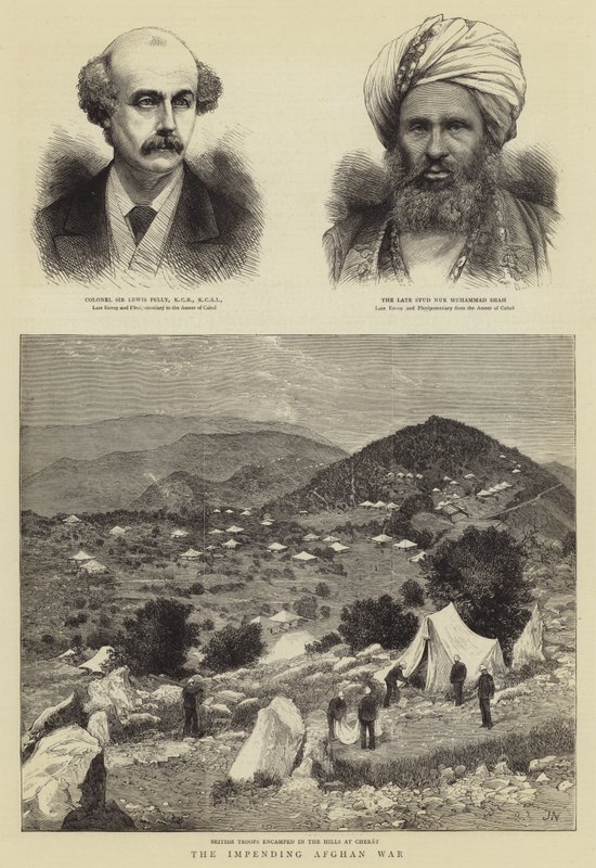 Yaklaşan Afgan Savaşı by Joseph Nash