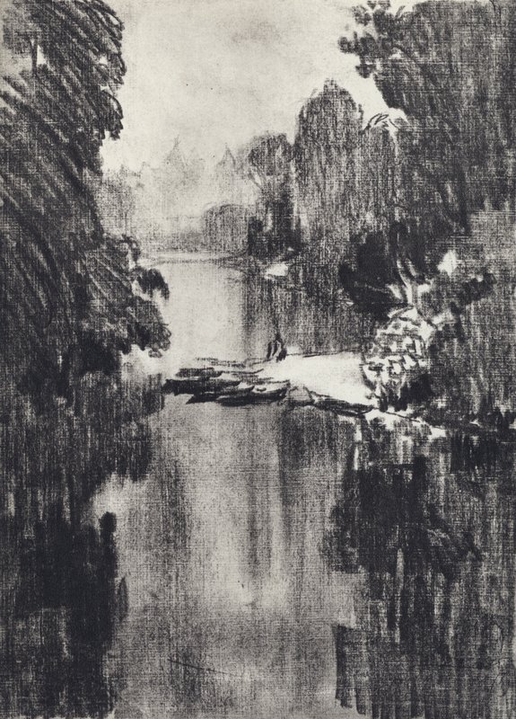 Aziz James Parkı (taş) by Joseph (after) Pennell