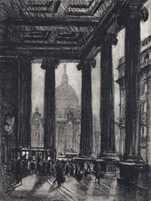 Postane (lito) by Joseph (after) Pennell