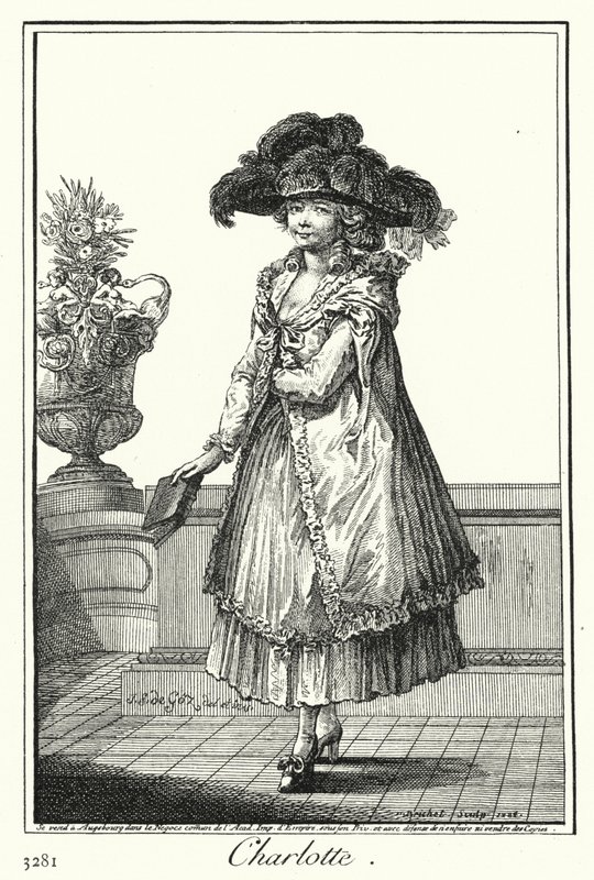 Charlotte (gravür) by Joseph Franz von (after) Goez