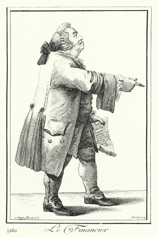 Finansör (gravür) by Joseph Franz von (after) Goez