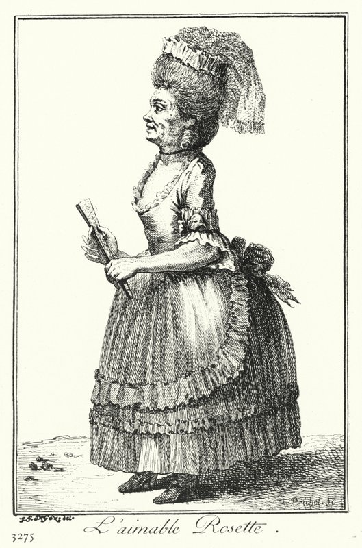 Güzel Rozet (gravür) by Joseph Franz von (after) Goez