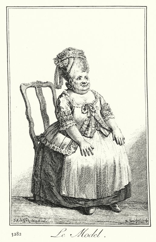 Model (gravür) by Joseph Franz von (after) Goez