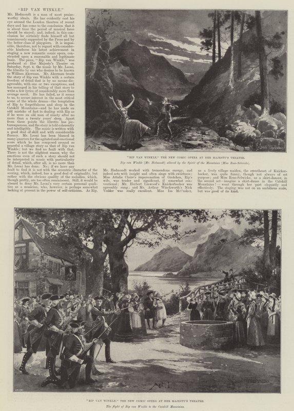 Rip van Winkle by Joseph Holland Tringham