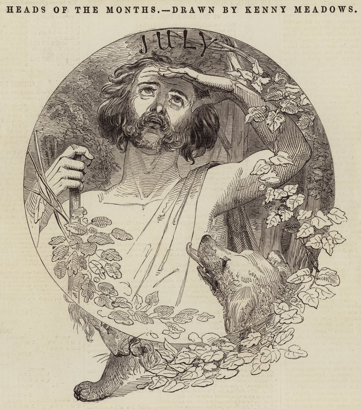 Ayların Başları by Joseph Kenny Meadows