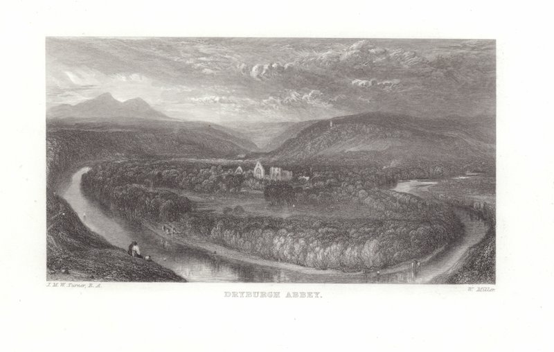 Dryburgh Manastırı by Joseph Mallord William Turner