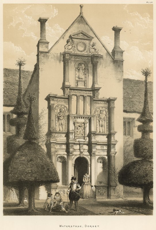 Su Taşı, Dorset by Joseph Nash