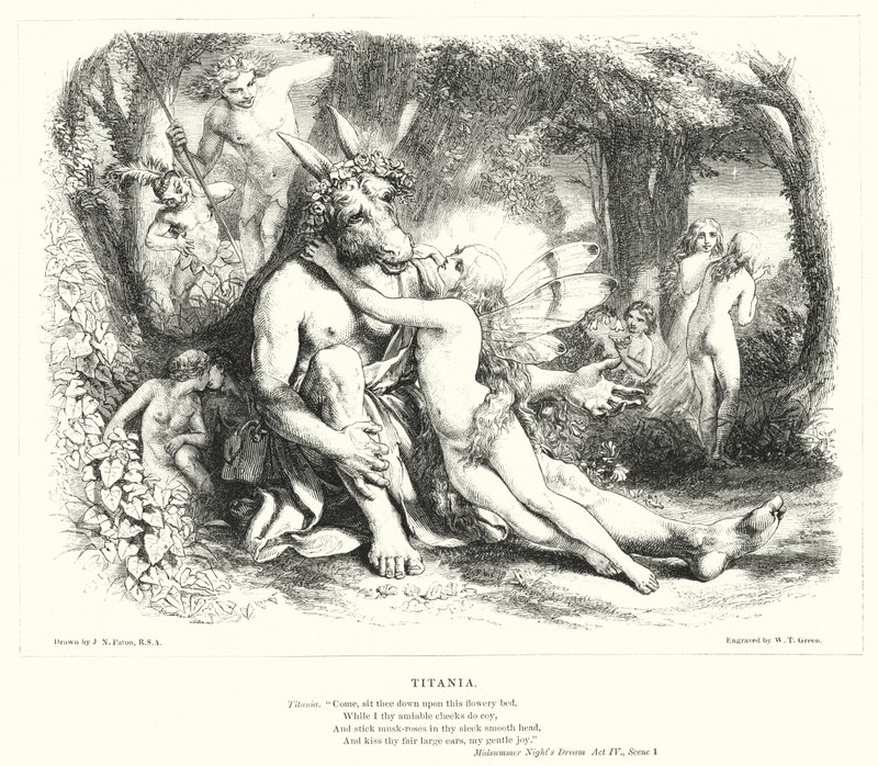 titanya by Joseph Noel Paton