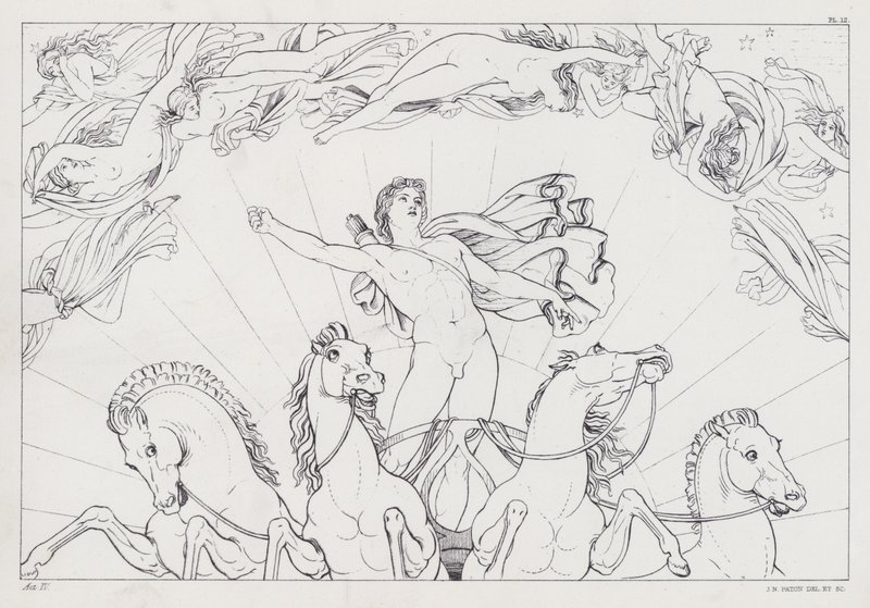 Shelleys Prometheus Bağlanmamış, IV. Perde by Joseph Noel after Paton