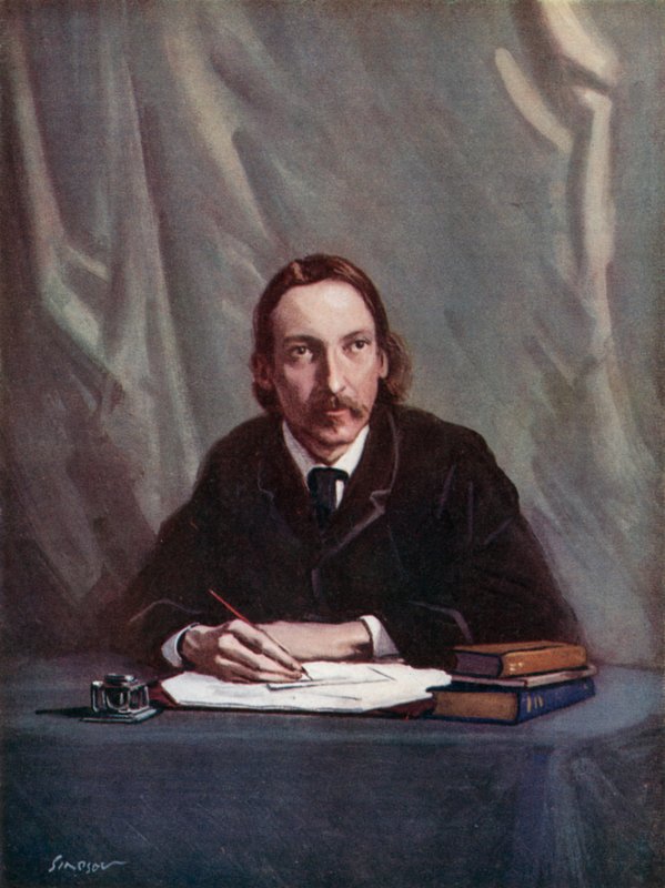 Robert Louis Stevenson, 1850-1894 by Joseph Simpson