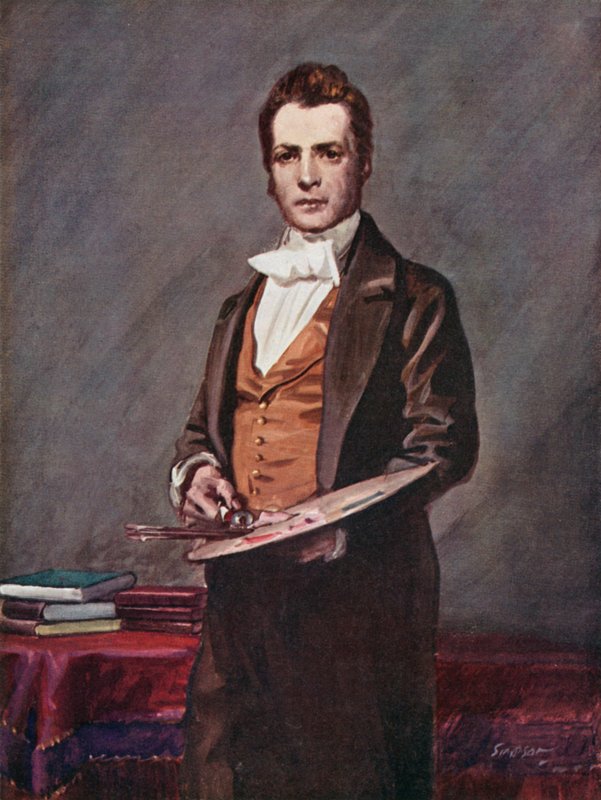 Sir David Wilkie, 1785-1841 by Joseph Simpson