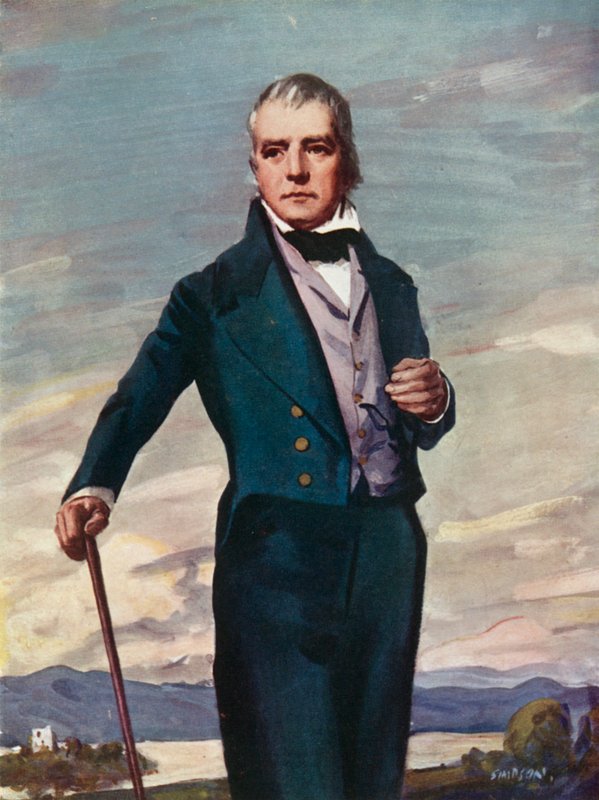 Sör Walter Scott, 1771-1832 by Joseph Simpson