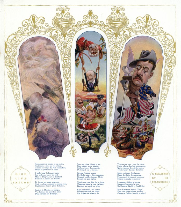 Karikatürler (renkli taş) by Joseph Sirat