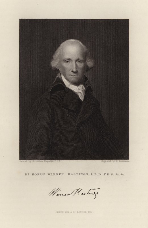 Warren Hastings by Joshua Reynolds