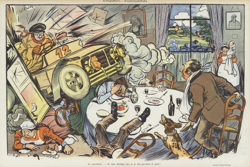 Le Rire için İllüstrasyon by Jules Abel Faivre