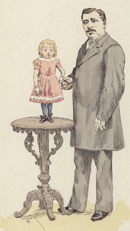 Cüce (renkli taş) by Jules Arsene (after) Garnier